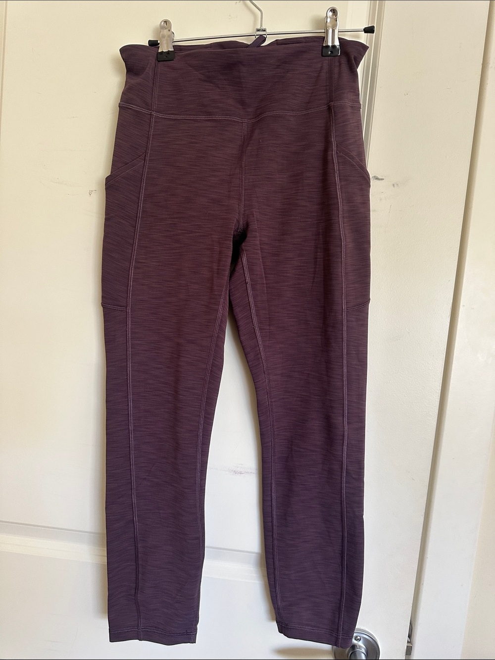lululemon athletica Heathered Plum High-Rise Leggings